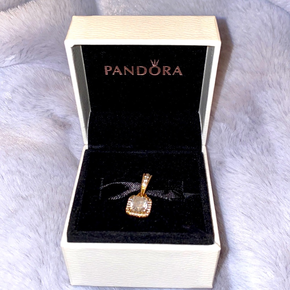 Rose gold pendent